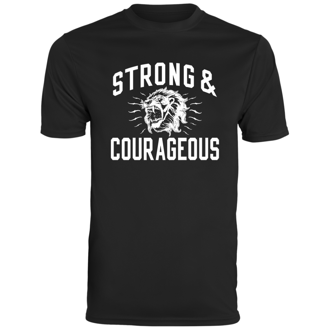 Strong & Courageous Moisture-Wicking Tee