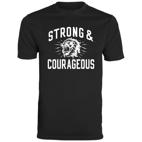Strong & Courageous Moisture-Wicking Tee